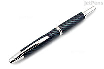 Pilot Vanishing Point Fountain Pen - Blue Carbonesque - Rhodium Trim - 18k Fine Nib - PILOT VPBFPBLUFCARB