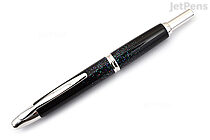 Pilot Vanishing Point Fountain Pen - Raden Galaxy - Rhodium Trim - 18k Fine Nib - PILOT FCN-5MP-RB-F