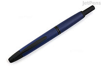 Pilot Vanishing Point Fountain Pen - Blue Matte - 18k Fine Nib - PILOT VPJFPBLUFBLMT