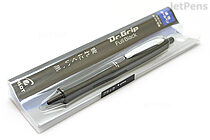 Pilot Dr. Grip Full Black Ballpoint Pen - 0.7 mm - Black Accents - Black Ink - PILOT BDGFB-80F-B