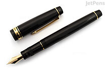 Pilot Justus 95 Fountain Pen - Stripe Black - 14k Fine Medium Nib - PILOT FJ-3MR-SB-FM