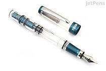 TWSBI Diamond 580ALR Prussian Blue Fountain Pen - Fine Nib - Limited Edition - TWSBI M7447930