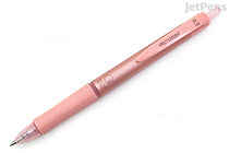 Pilot Acroball T Ballpoint Pen - 0.3 mm - Coral Pink Body - Black Ink - PILOT BAB-15MFT-CPB