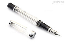 TWSBI Vac700R Clear Fountain Pen - Medium Nib - TWSBI M7445970