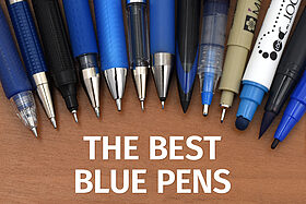 The Best Blue Pens