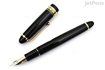 Pilot Custom 743 Fountain Pen - Black - 14k Falcon Nib - PILOT 18658