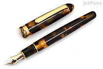 Platinum 3776 Century Fountain Pen - Celluloid - Tortoise - 14k Fine Nib - PLATINUM PTB-35000S 62-F