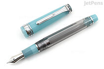 Sailor Pro Gear Slim Manyo Fountain Pen Set - Moss (Koke/Ayame) - 14k Fine Nib - Limited Edition - SAILOR 10-2562-221