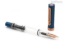 TWSBI ECO Indigo Blue Bronze Fountain Pen - Extra Fine Nib - Limited Edition - TWSBI M7449560