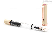 TWSBI ECO Crème Rose Gold Fountain Pen - Extra Fine Nib - Limited Edition - TWSBI M7449510