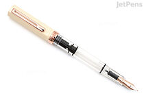 TWSBI ECO Crème Rose Gold Fountain Pen - Medium Nib - Limited Edition - TWSBI M7449530