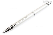 Pilot Vanishing Point Decimo Fountain Pen - Pearl White - 18k Extra Fine Nib - PILOT VPDFPBLUEWHIT