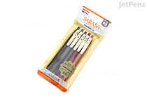 Zebra Sarasa Clip Gel Pen - 0.5 mm - Vintage Color 2 - 5 Color Set - ZEBRA JJ15-5C-VI2