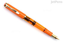 Pelikan Classic M200 Fountain Pen - Orange Delight - Medium Nib - Limited Edition - PELIKAN 825139