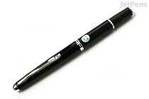 Pilot Capless Fermo Fountain Pen - Black - 18k Gold Fine Nib - PILOT FCF-2MR-BF